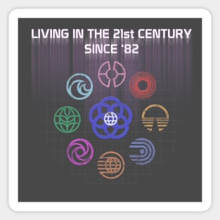 Symbols of the 21st Century Epcot Sticker